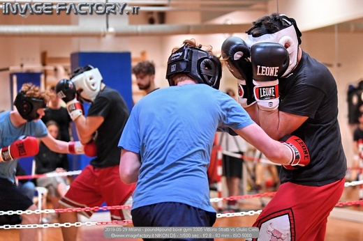 2019-05-29 Milano - pound4pound boxe gym 3305 Vittorio Stiatti vs Giulio Cielo